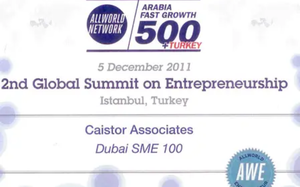 Arabia Fast Growth Dubai SME 100 Arabia Fast Growth 2011